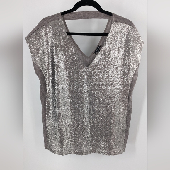 Stella and Maurice metallic sequin blouse (bundle of 2) New Size M - Picture 5 of 7
